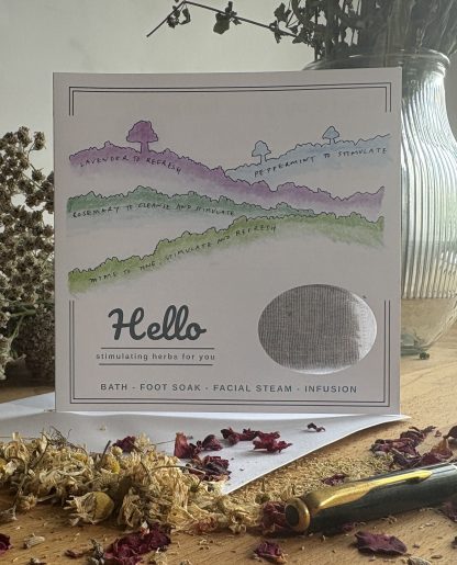 Herb Pocket Card - Hello