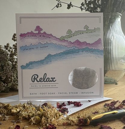 Herb Pocket Card - Relax
